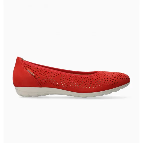 Ballerines ELSIE PERF rouges
