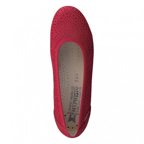 Ballerines ELSIE PERF rouges