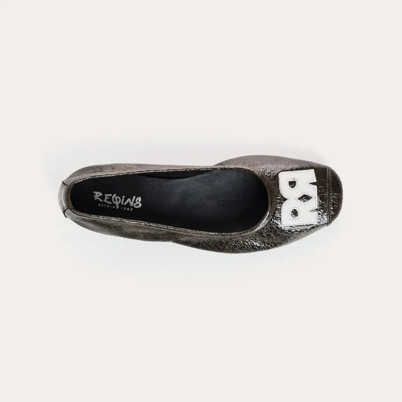BALLERINES HAVA VERNIS GRAINE
