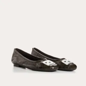BALLERINES HAVA VERNIS GRAINE