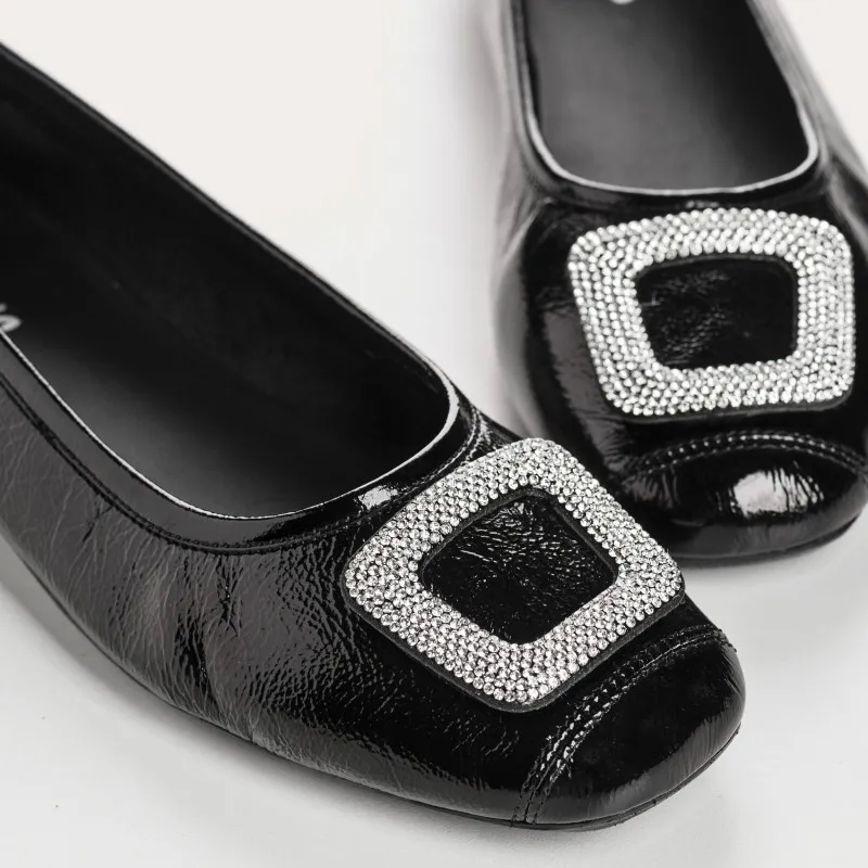BALLERINES HELENE CUIR VERNIS