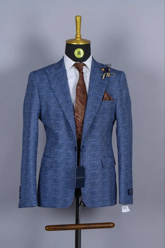 Blazer Bleu Motif 4
