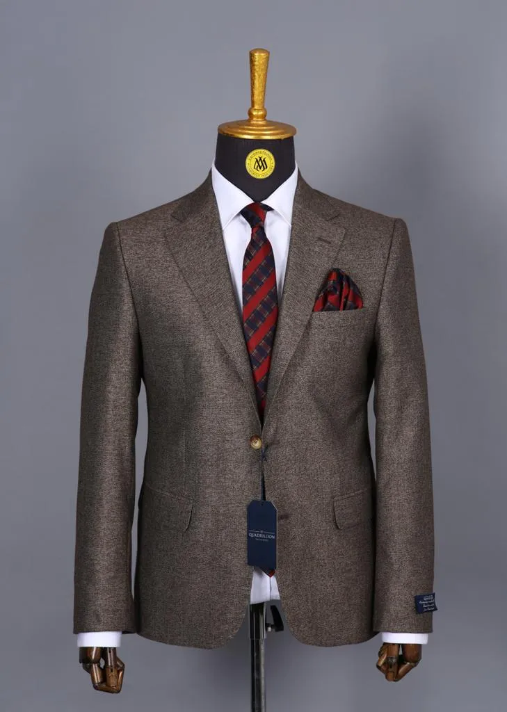 Blazer Marron Motif 5