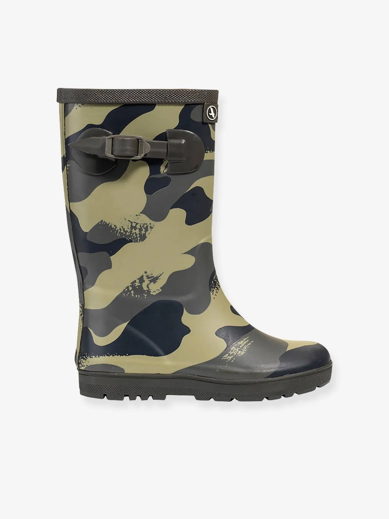 Bottes de pluie enfant Woody Pop AIGLE® kaki - Aigle