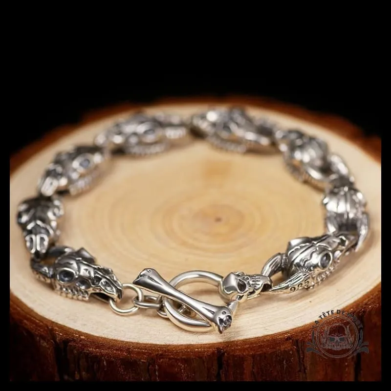 Bracelet Bélier (Argent)