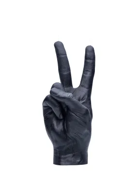 CANDLE HAND  Bougie Victoire - Noir