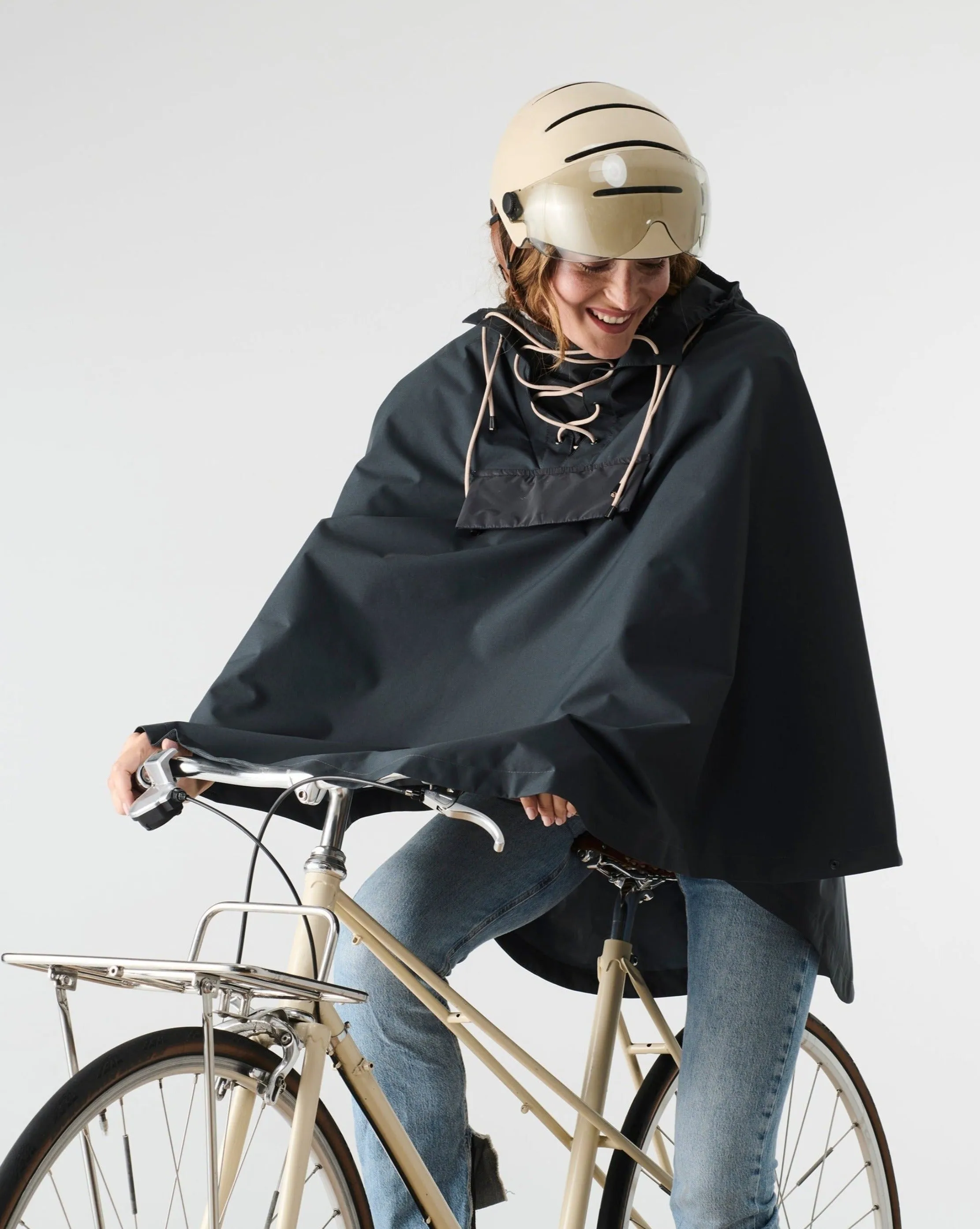 Cape de pluie vélo avec logo