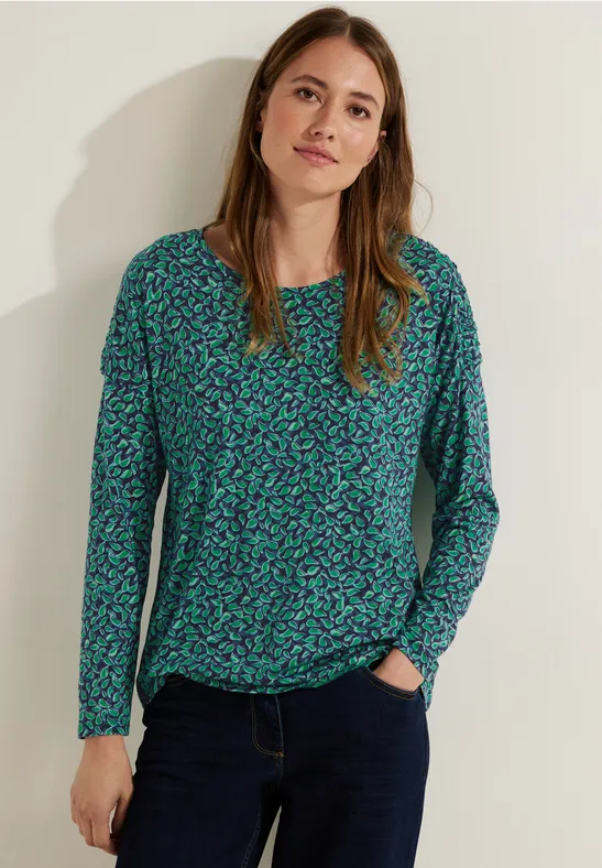 CECIL T-shirt à motif minimaliste 