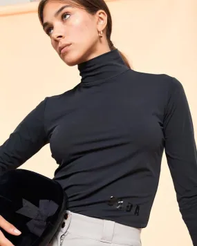 Consul - T-Shirt technique col montant d'équitation
