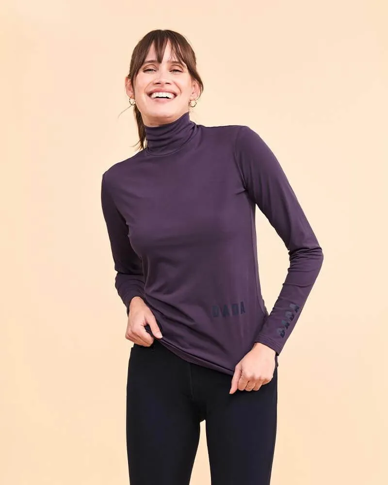 Consul - T-Shirt technique col montant d'équitation