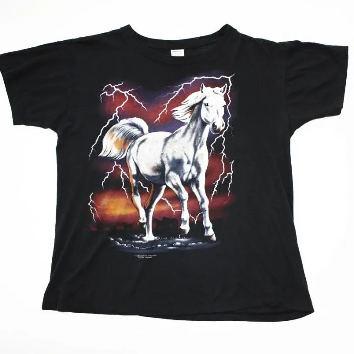 FADED STORM - 90's T XXL