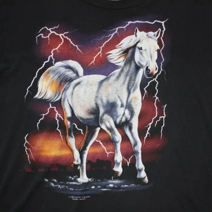 FADED STORM - 90's T XXL
