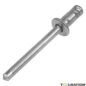 Gesipa 216813027 G-BULB rivet aveugle ST/ST 6.4 x 17 acier 250 pcs