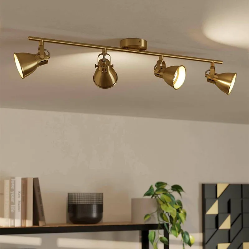 Gouden industriële plafondspot aluminium, Tinke