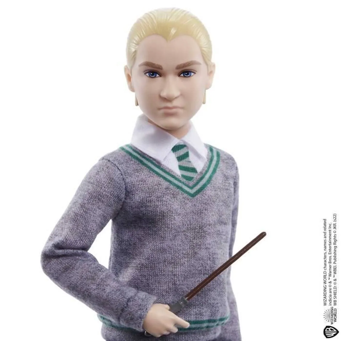 Harry Potter-Drago Malefoy-Poupée avec habillage et accessoire HMF35 noir - Mattel