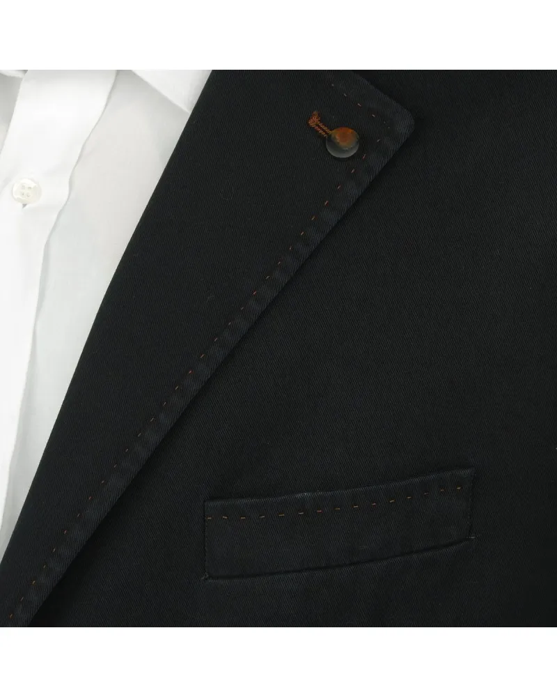 Maneven Veste noire pour homme grand - Size-factory