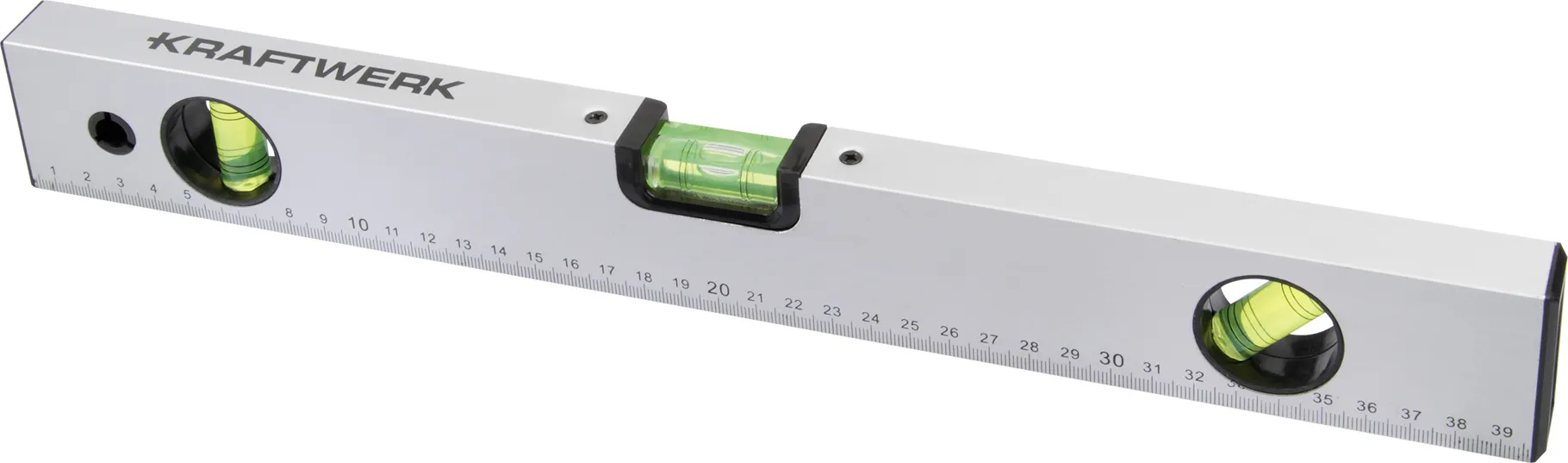 Niveau en alu 400 mm 2 fioles