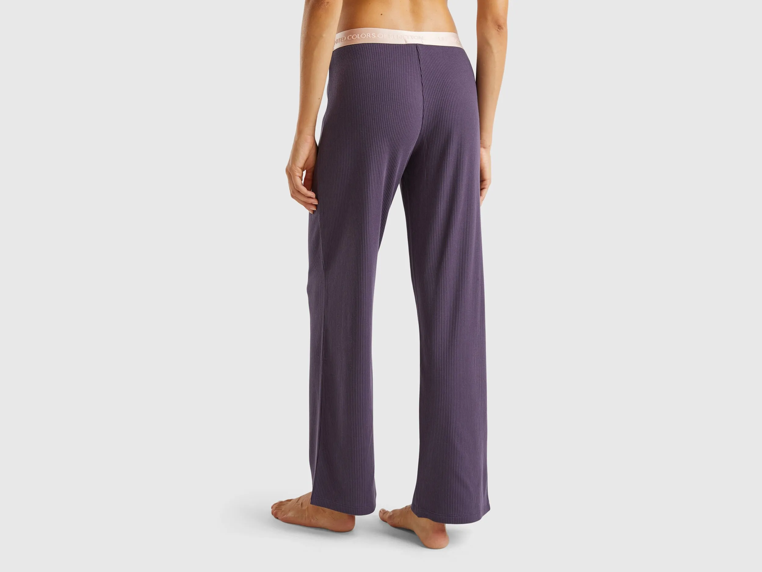 Pantalon en mélange de coton stretch