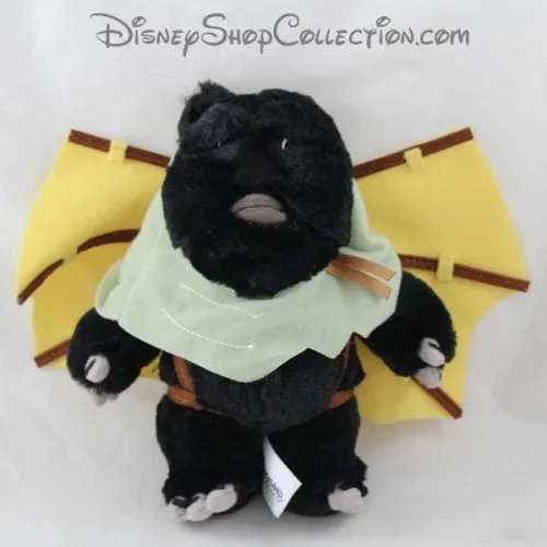 Peluche Ewok Tokkat DISNEYLAND PARIS Star Wars noir Disney 21 cm