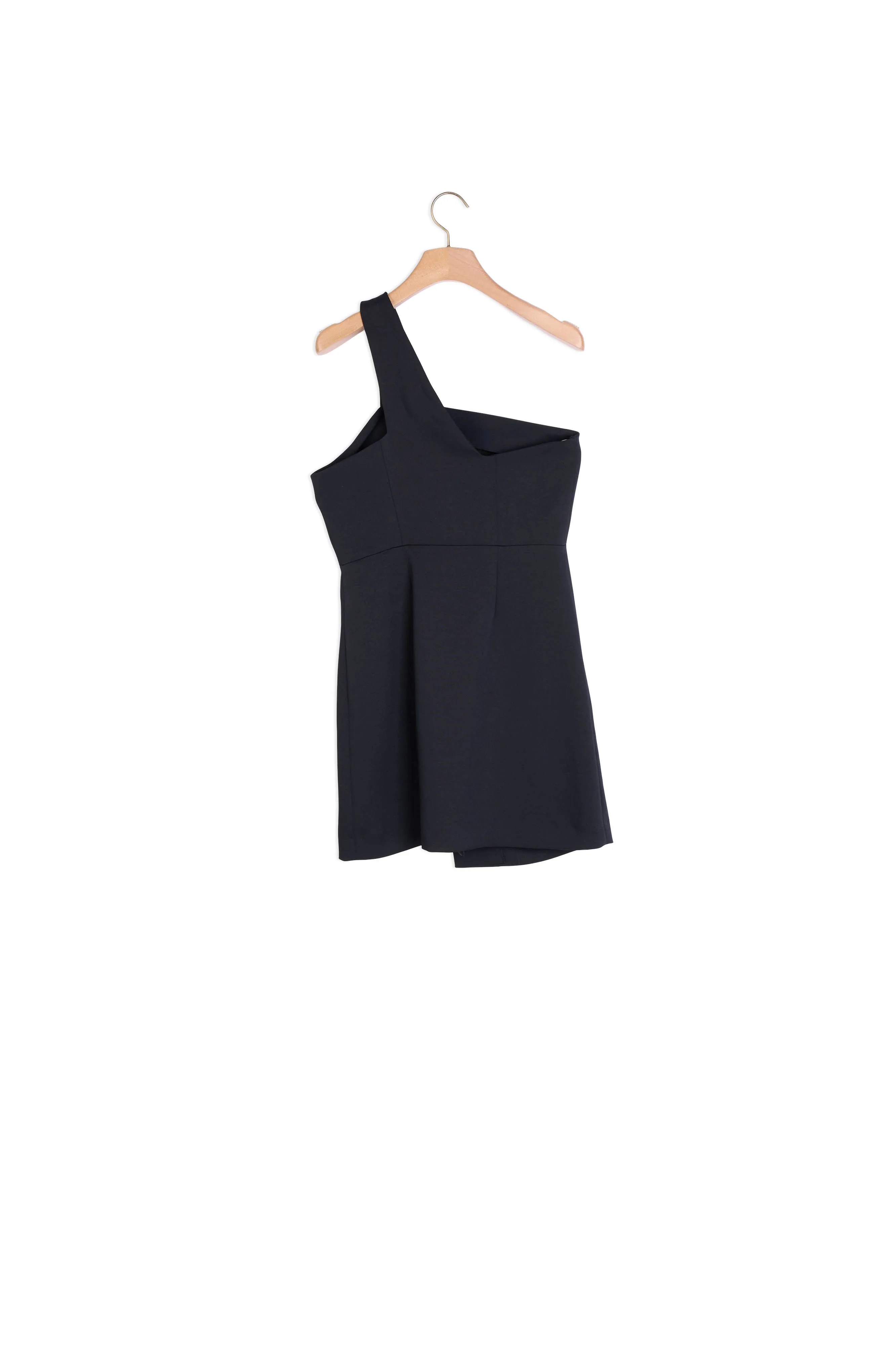 Robe courte asymétrique