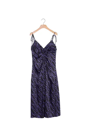 Robe longue à fines bretelles