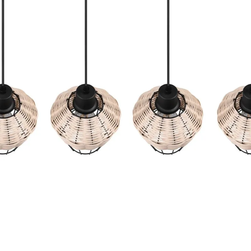Rotan hanglamp bruin, Mirne