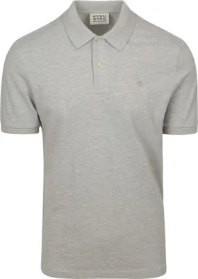 Scotch And Soda Core Piqué Polo Gris 179201-050 commander e