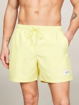 Short de bain mi-long Hilfiger Monotype | Jaune | Tommy Hilfiger