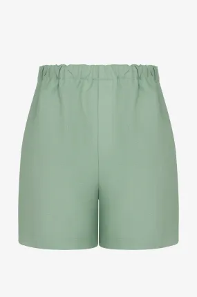 Short en viscose et lin Seto