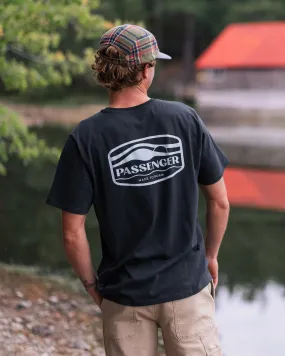 T-shirt en coton recyclé Rambler - Noir