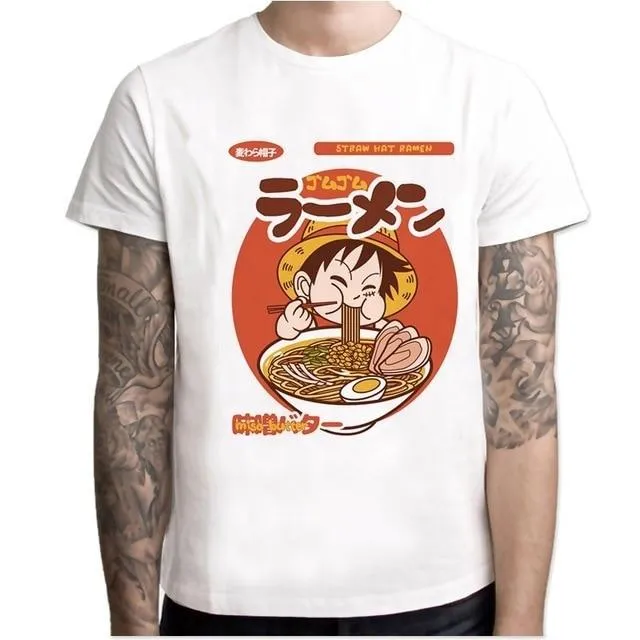 T-Shirt One Piece  Luffy Ramen