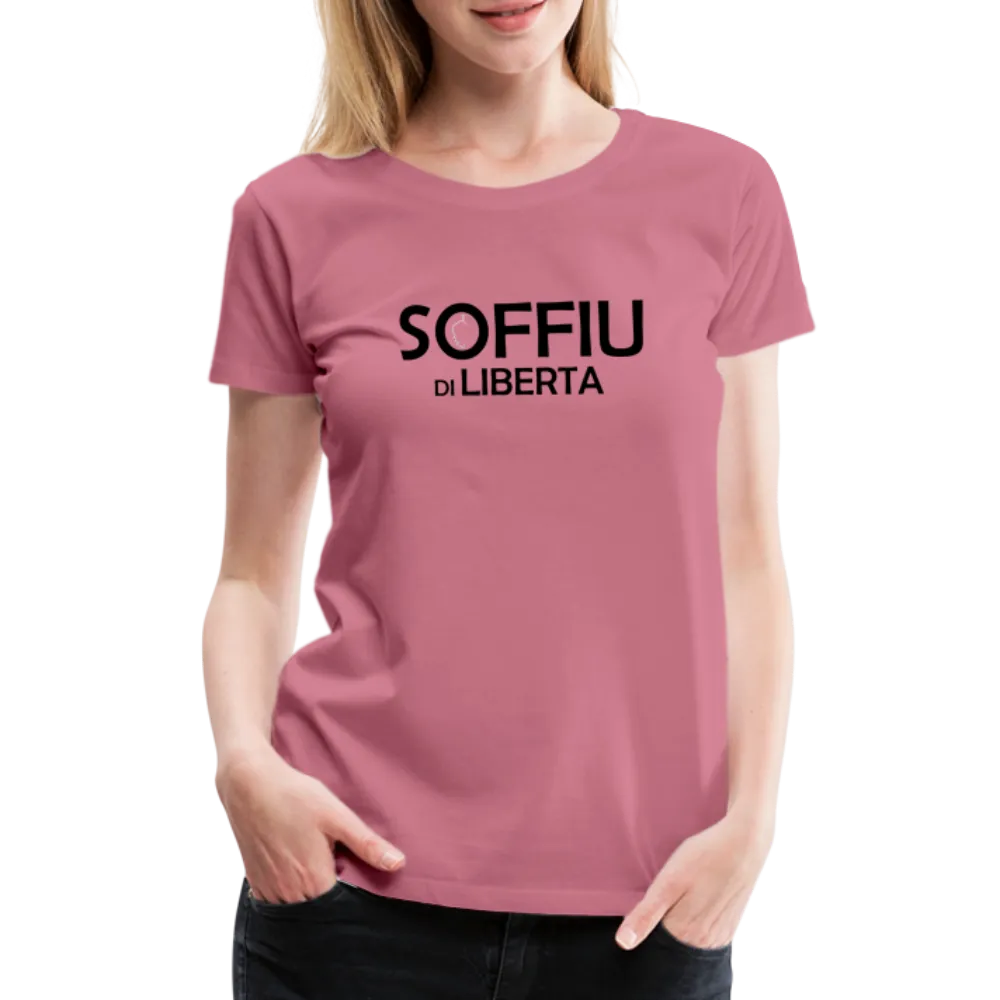 T-shirt Premium Femme Soffiu di Libertà
