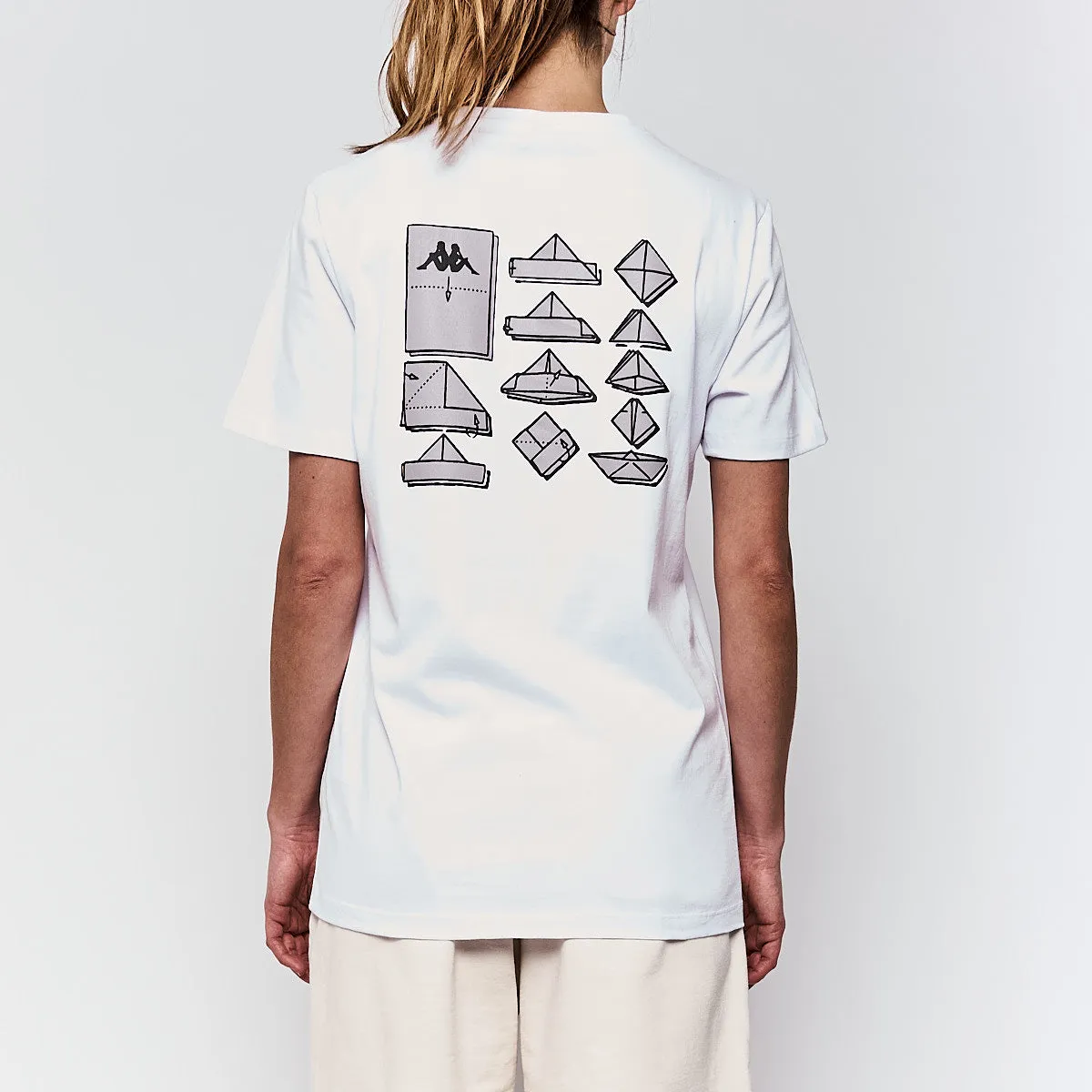 T-shirt Unisexe Bboy Authentic Blanc