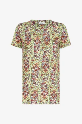 T-shirt à manches courtes Floral Paisley