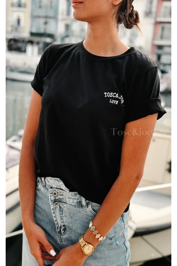 Tee-Shirt Tosc & Joe Noir