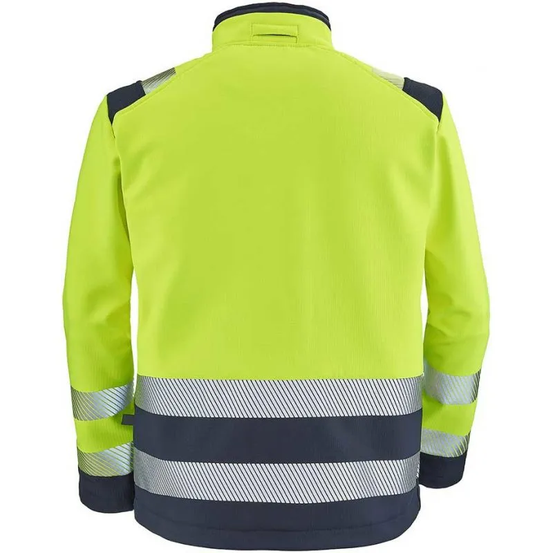 Veste softshell Tatras jaune fluo et marine - Lafont